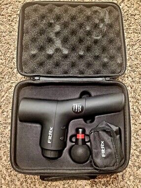 💪 New FitRx Percussion Massage Gun with Interchangeable Heads & Travel Case 🏋